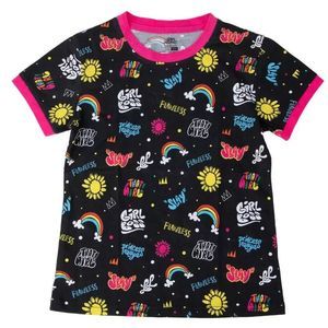 Girls That Girl Lay Lay Short Sleeve Graphic T-Shirt Size L